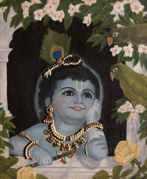 indian paintings krisha iscon