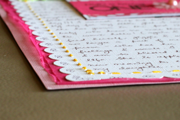 birthday scrapbook pages