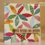 paper scrap card idea