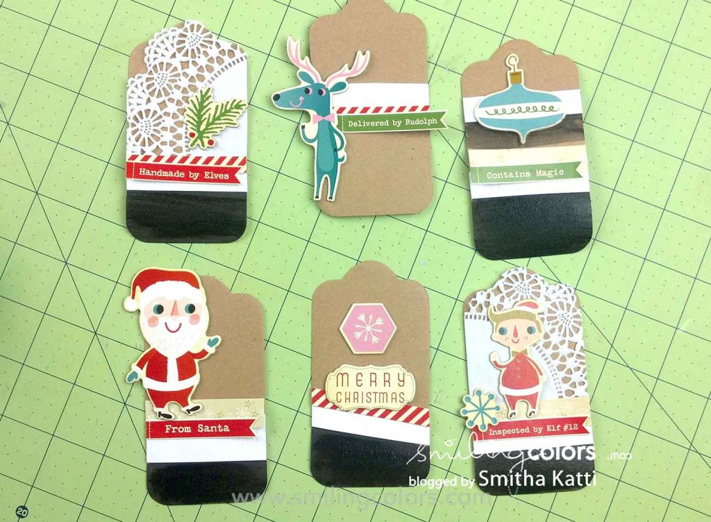 handmade christmas tags