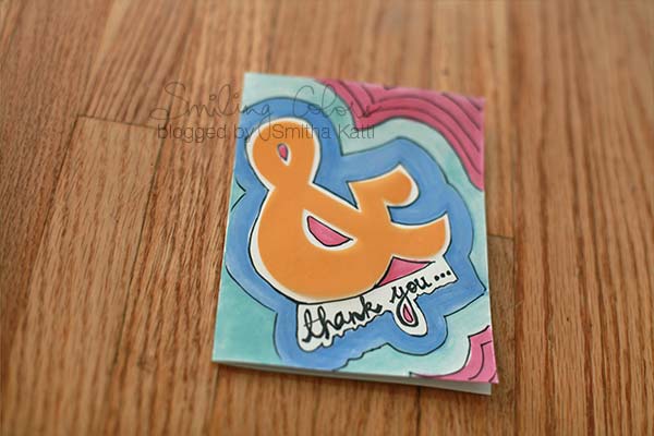 ampersand card