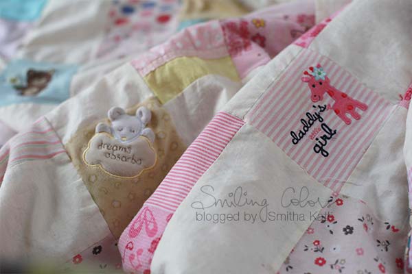 baby clothes quilt