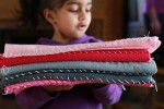 how to make a felted blanket