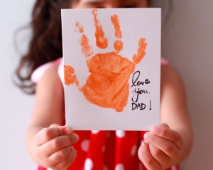 handprint card