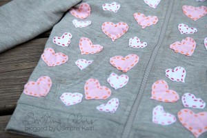 heart applique