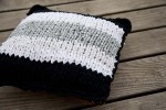 knitted cushion