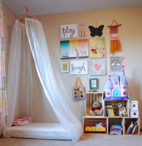 Easy Canopy Girls Room