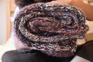 knitting with multiple strands of yarn