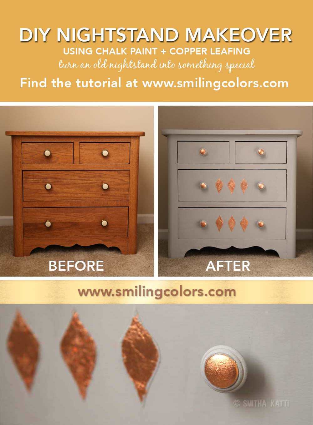 chalk paint furniture before and after