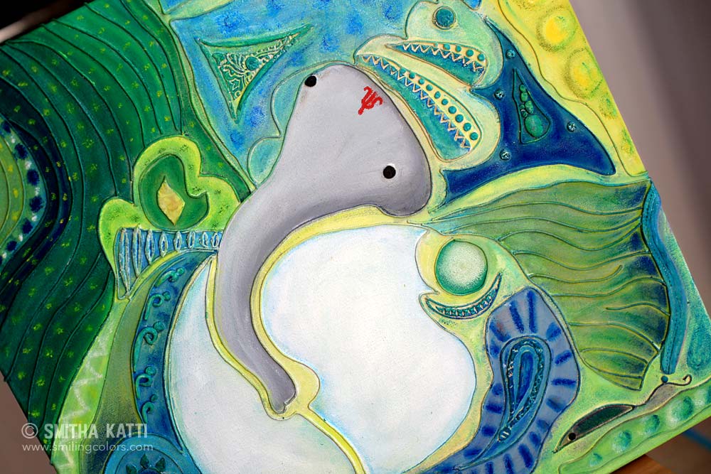 Mixed Media Ganapati