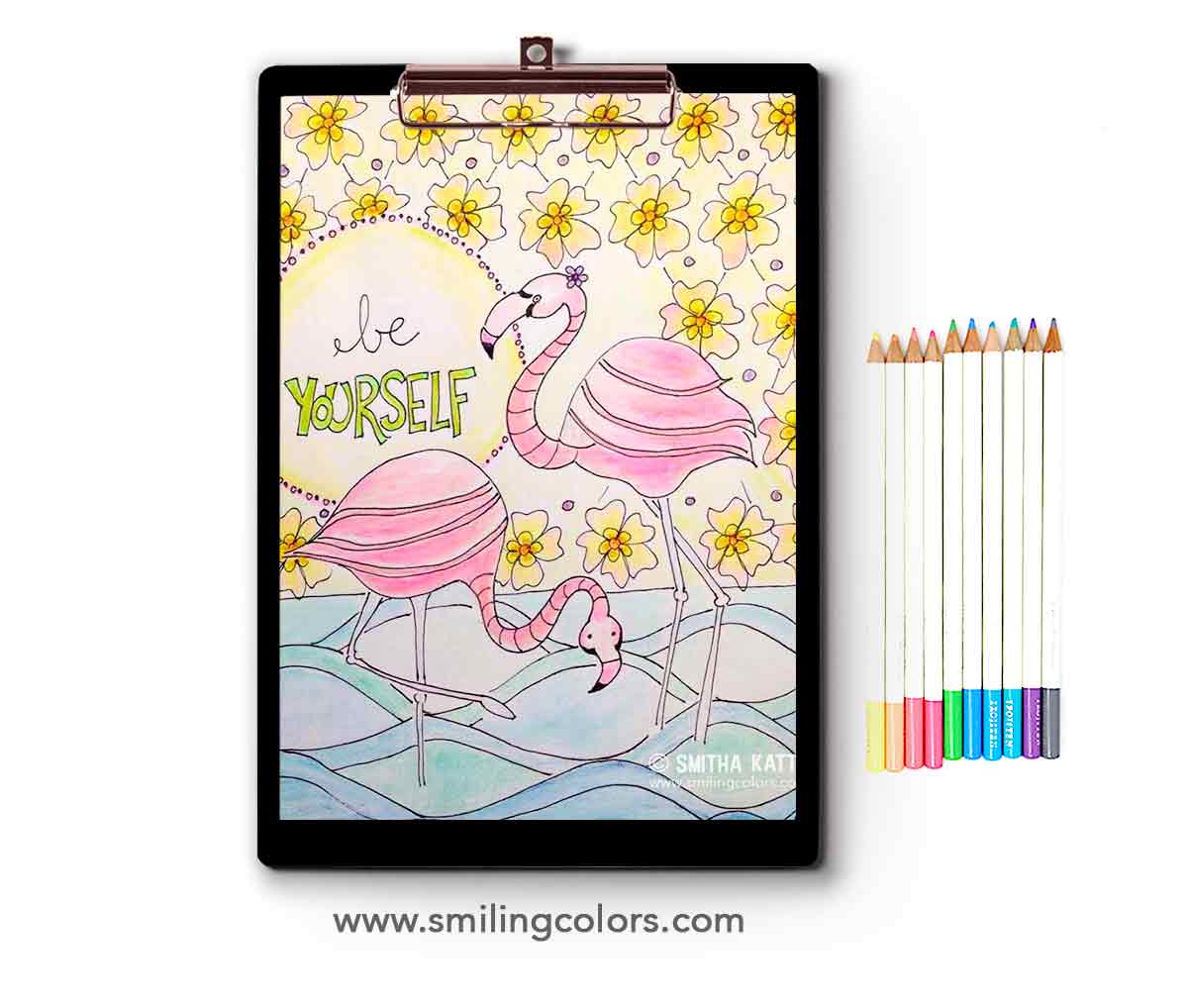 flamingo coloring page printable
