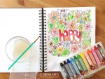yoi watercolor crayons