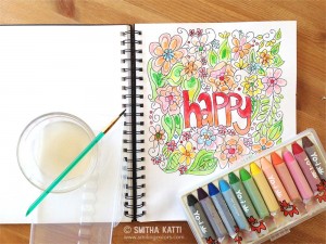 yoi watercolor crayons