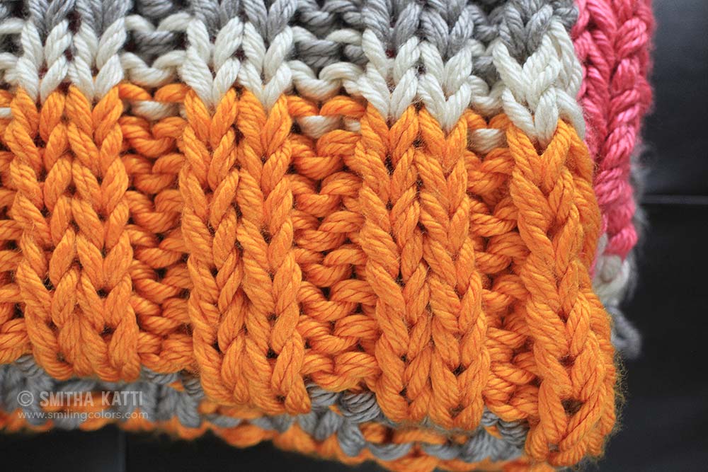 Bulky knit blanket free pattern