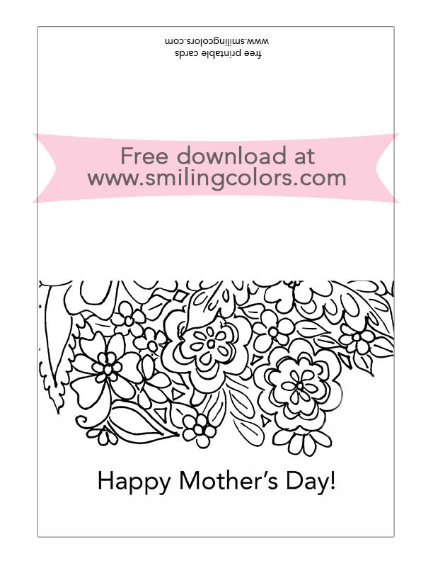 printable mothers day card