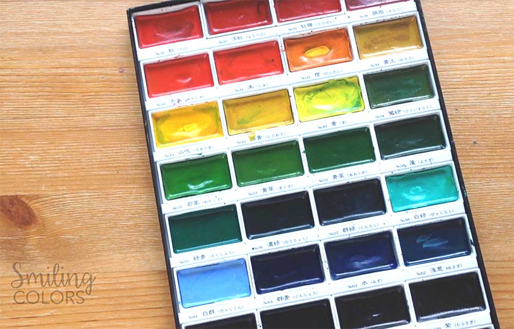 gansai tambi watercolor