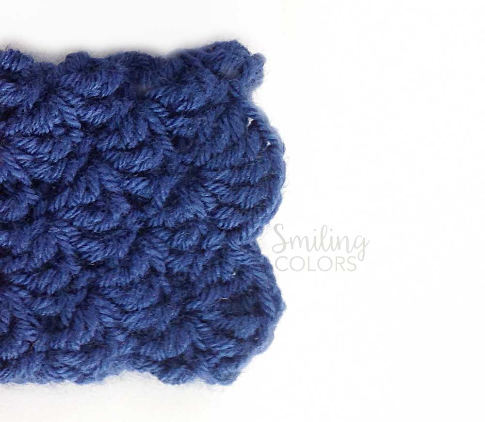 scallop crochet free pattern