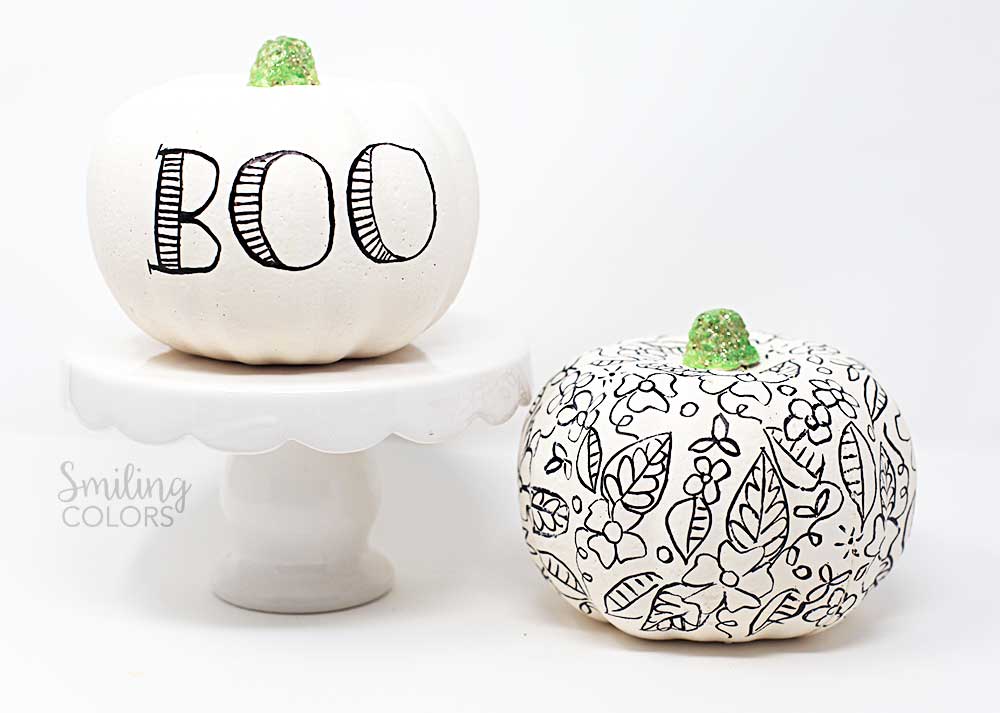 Dollar Tree Pumpkin makeover