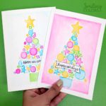watercolor christmas card