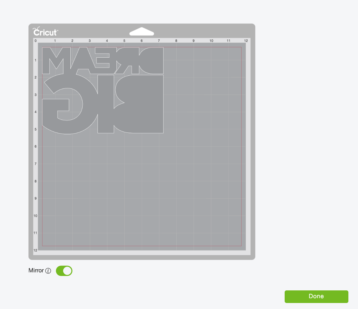 dream big T shirt design space cricut mirror