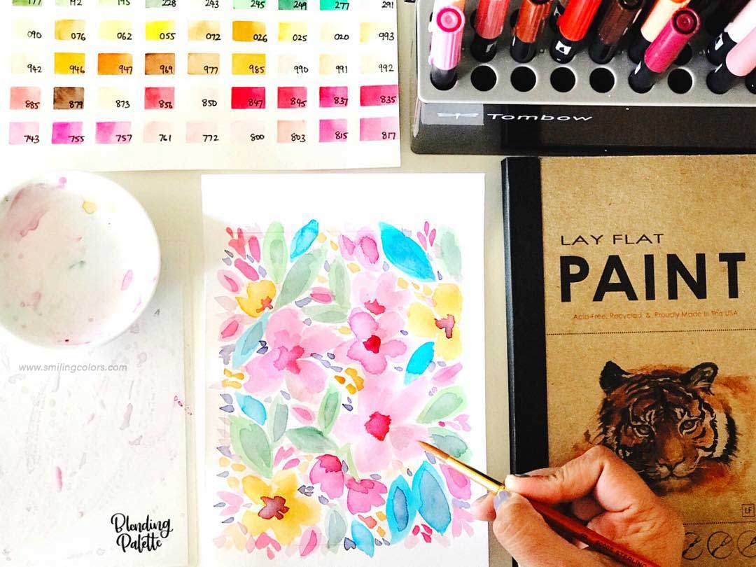 watercolor marker art ideas