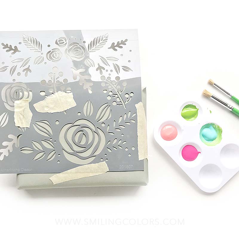 tips for stenciling
