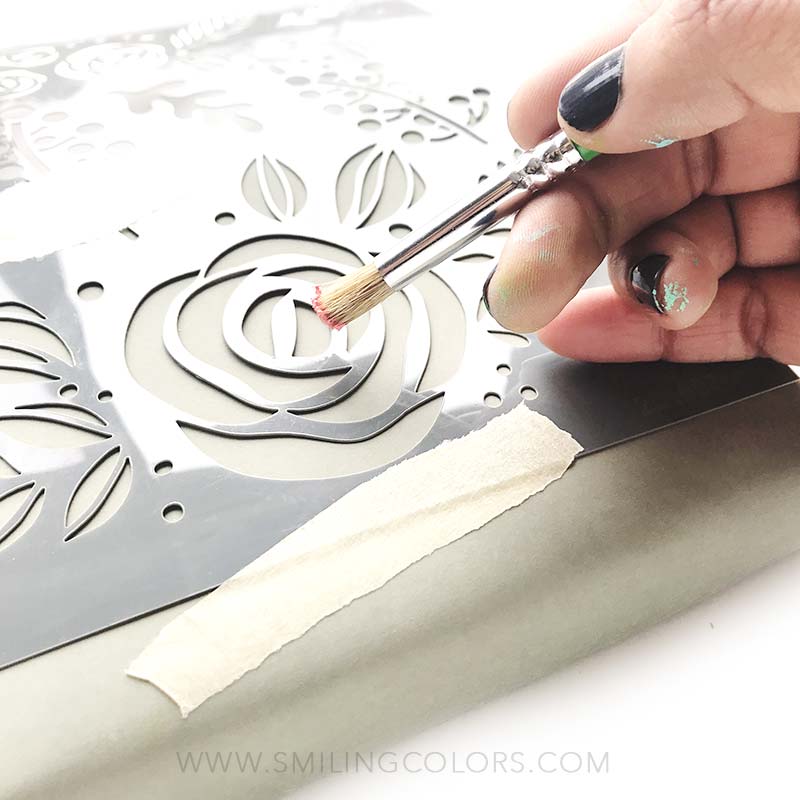 tips for stenciling