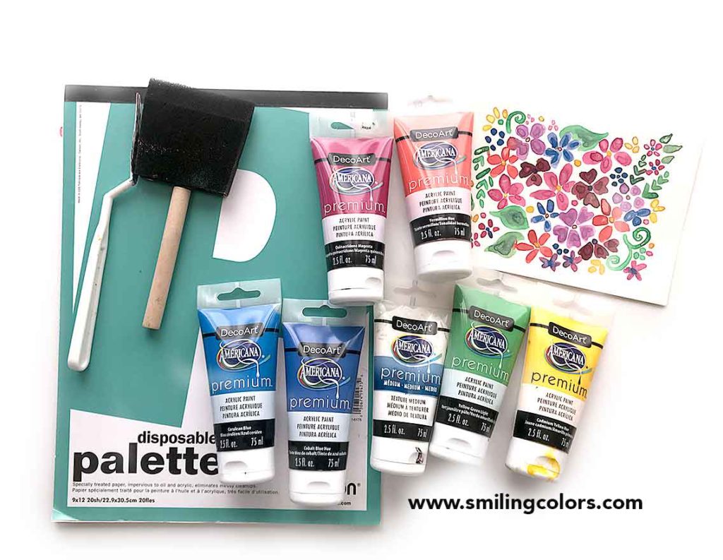 deco-art-flower-painting