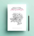 simple floral drawings