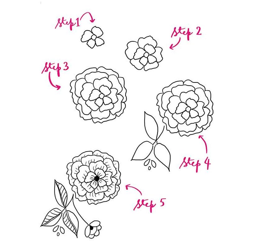 Simple-floral-drawings