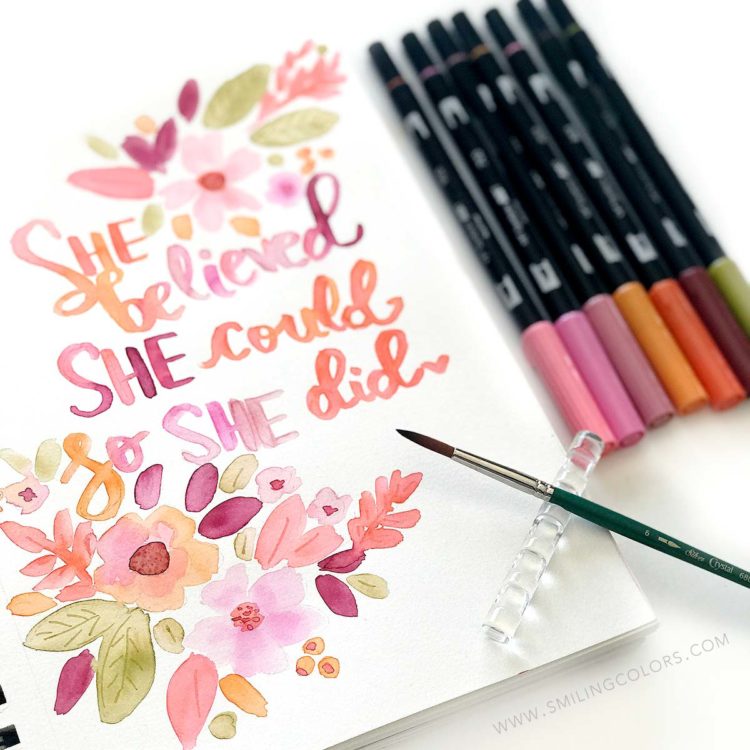 20+ Incredible Ways How to Use Watercolor Markers