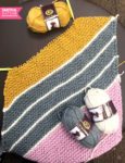 Color-blocked-baby-blanket-knit-on-the-bias