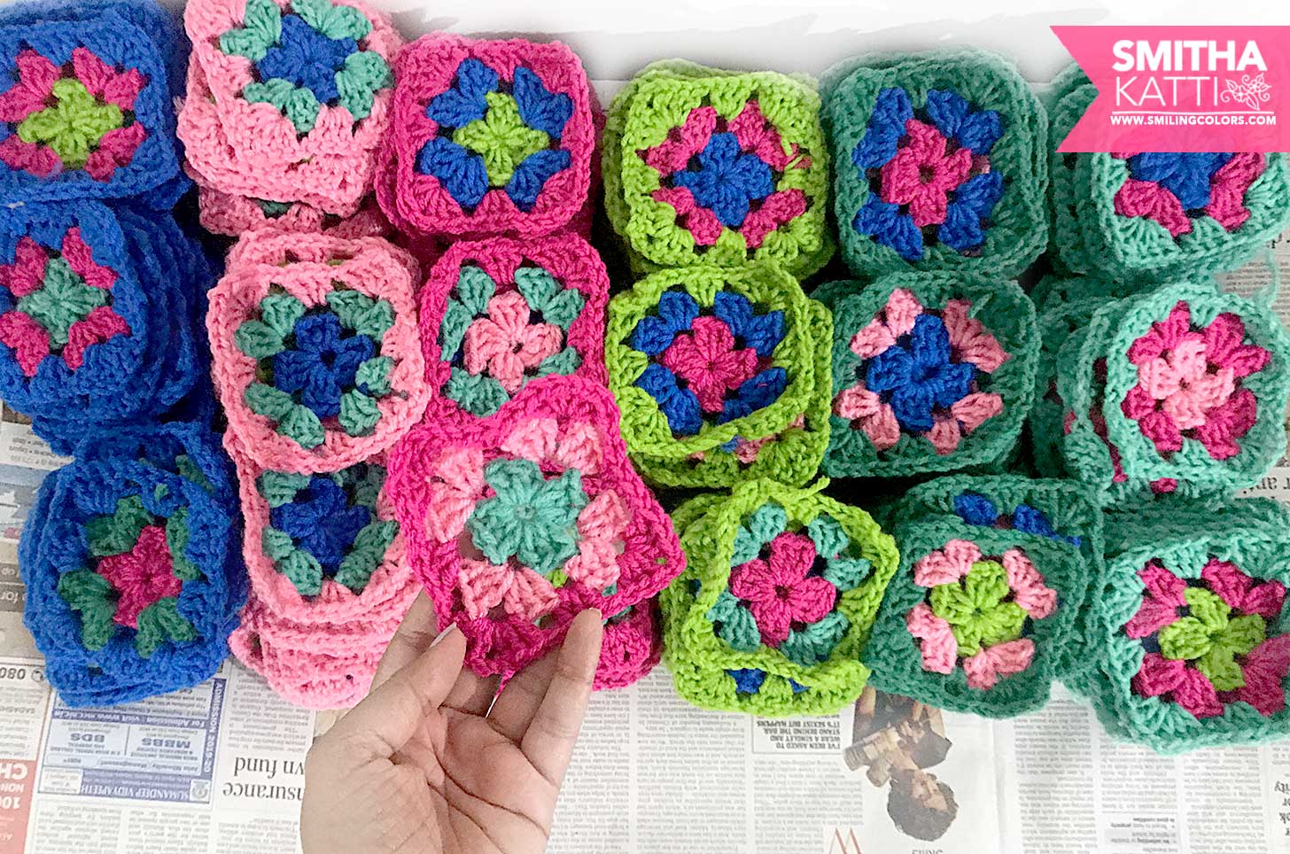 Granny Square Blanket Pattern