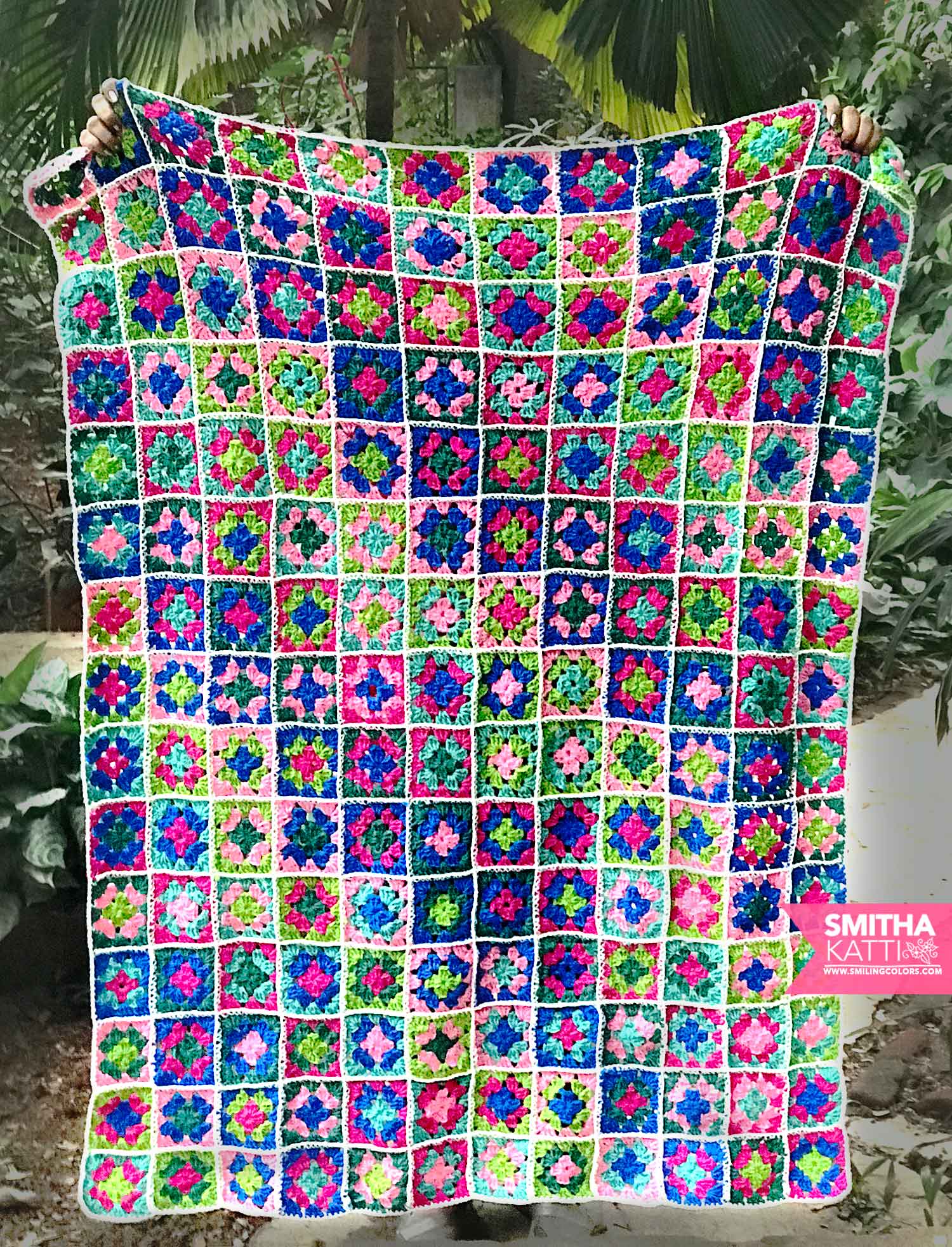 Granny Square Blanket Pattern