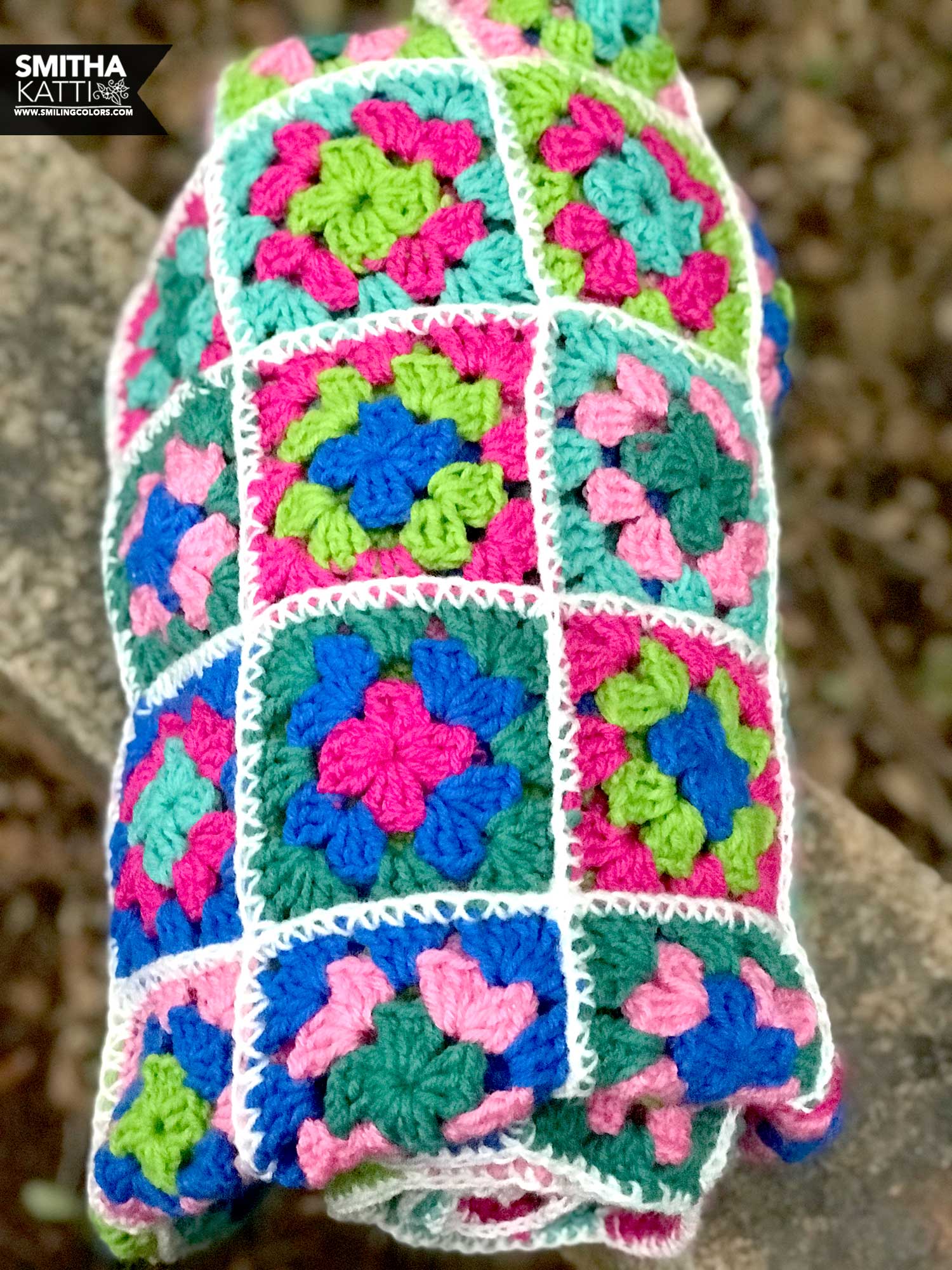 Granny Square Blanket Pattern