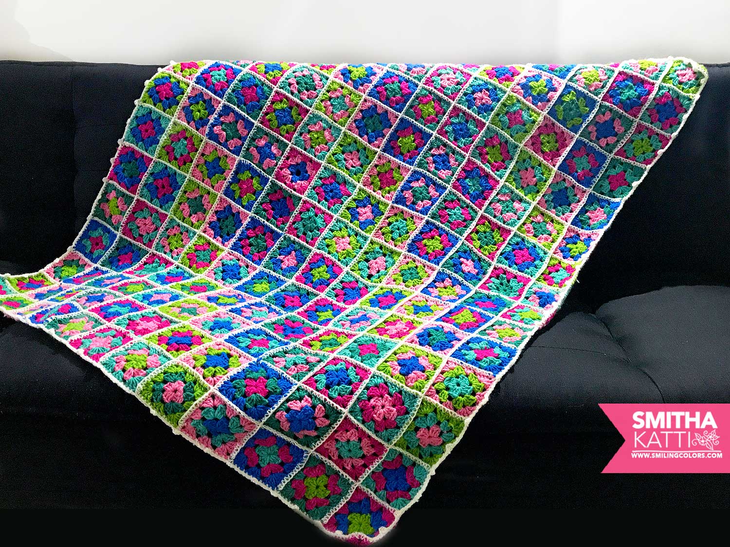 Granny Square Blanket Pattern