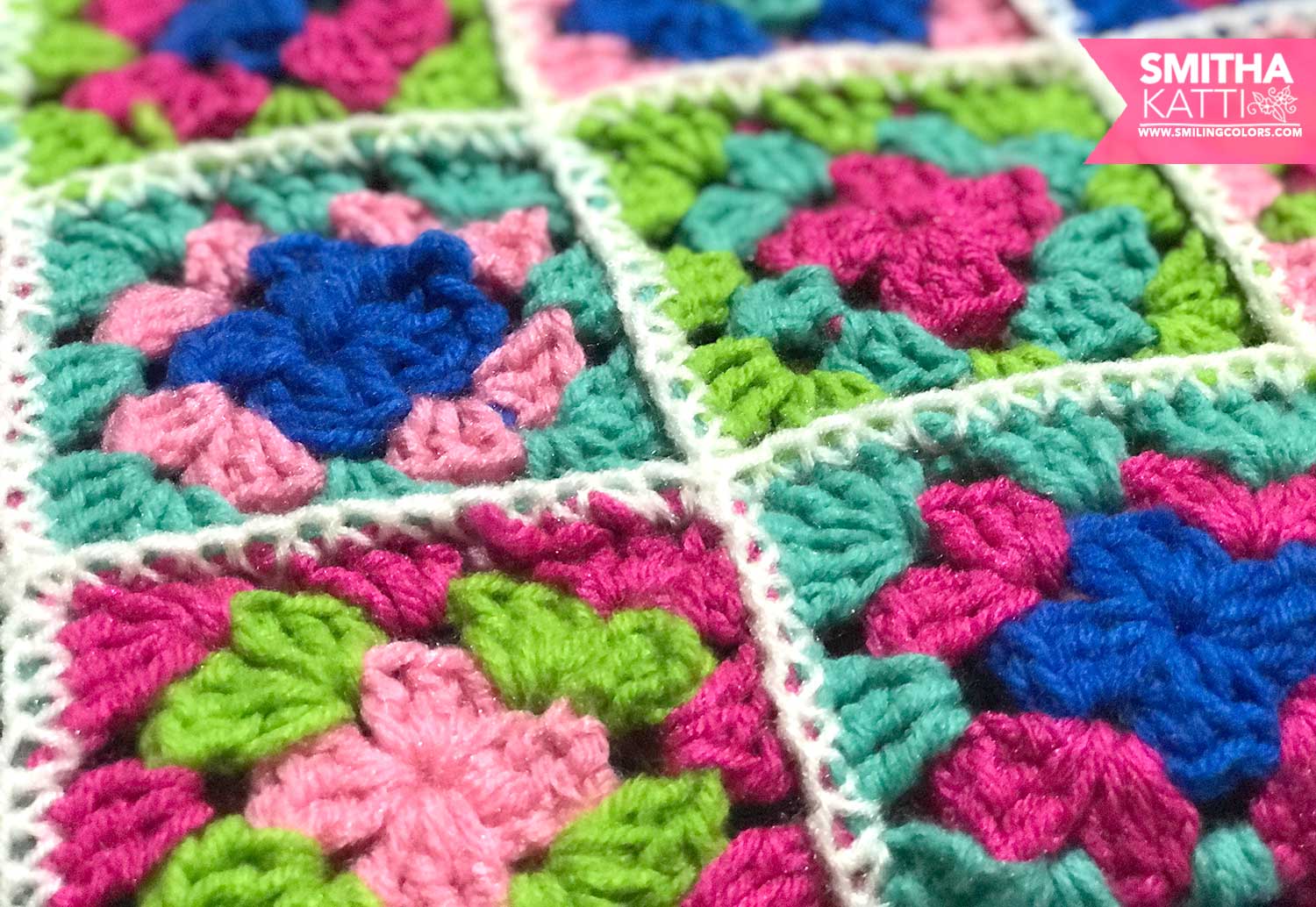 how to join granny squares