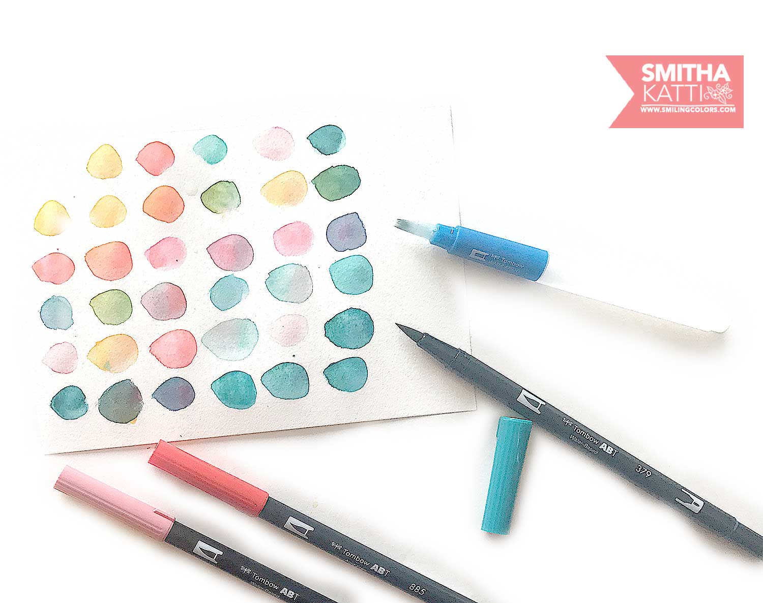 chiselflatwaterbrush Smiling Colors