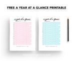 yearly habit tracker