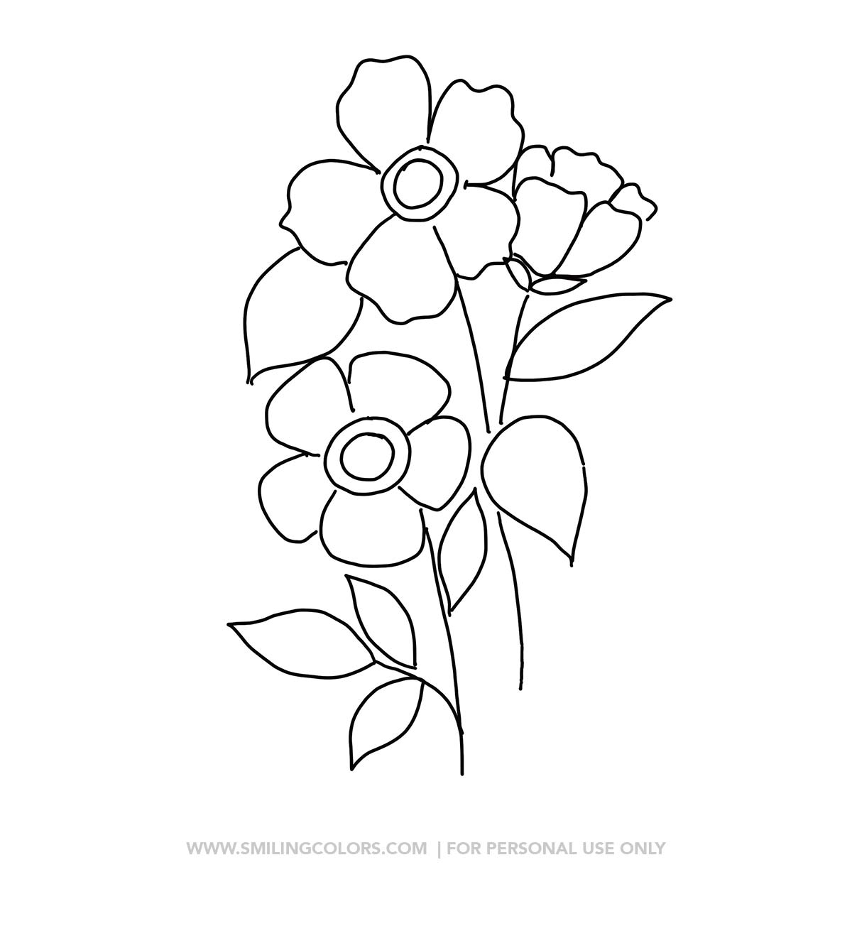 free-floral-template-sketch