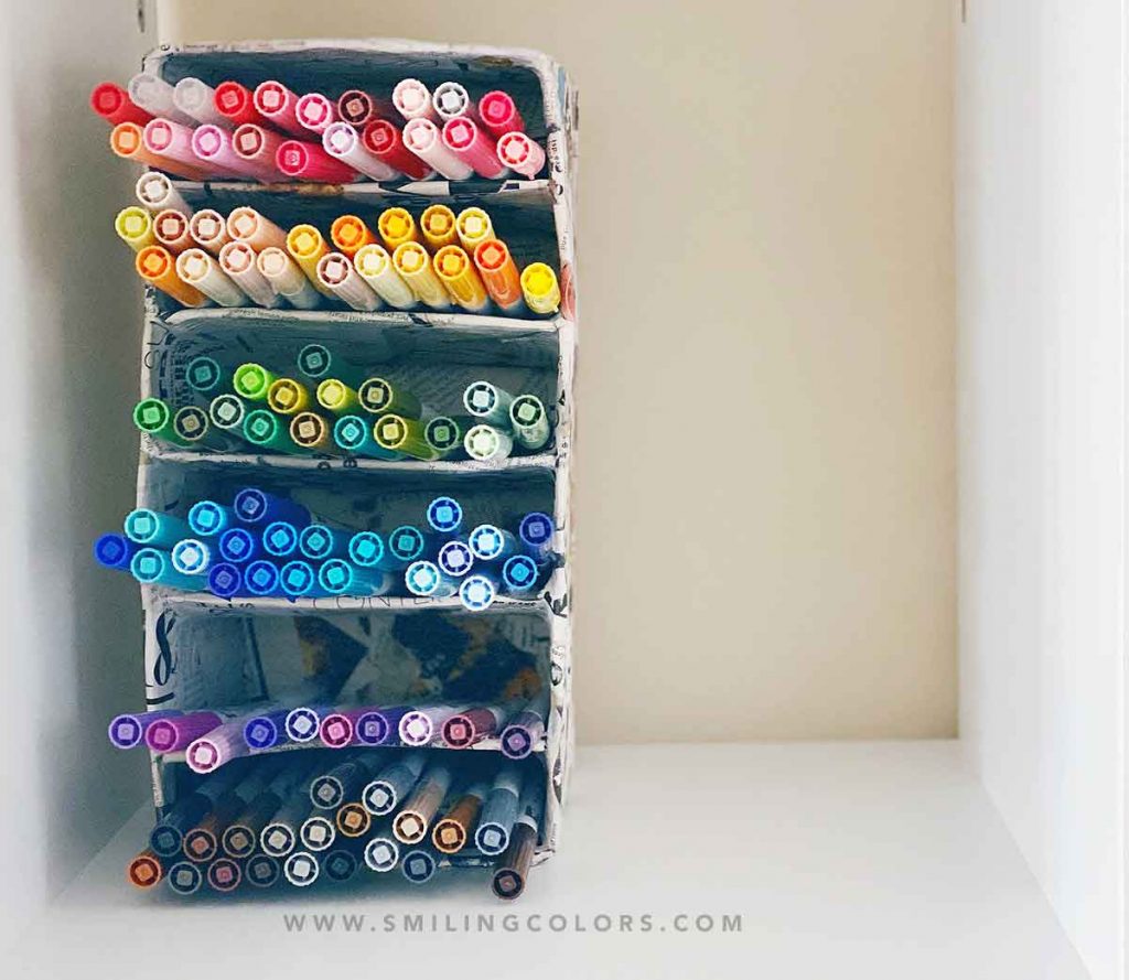 diy pen organizer