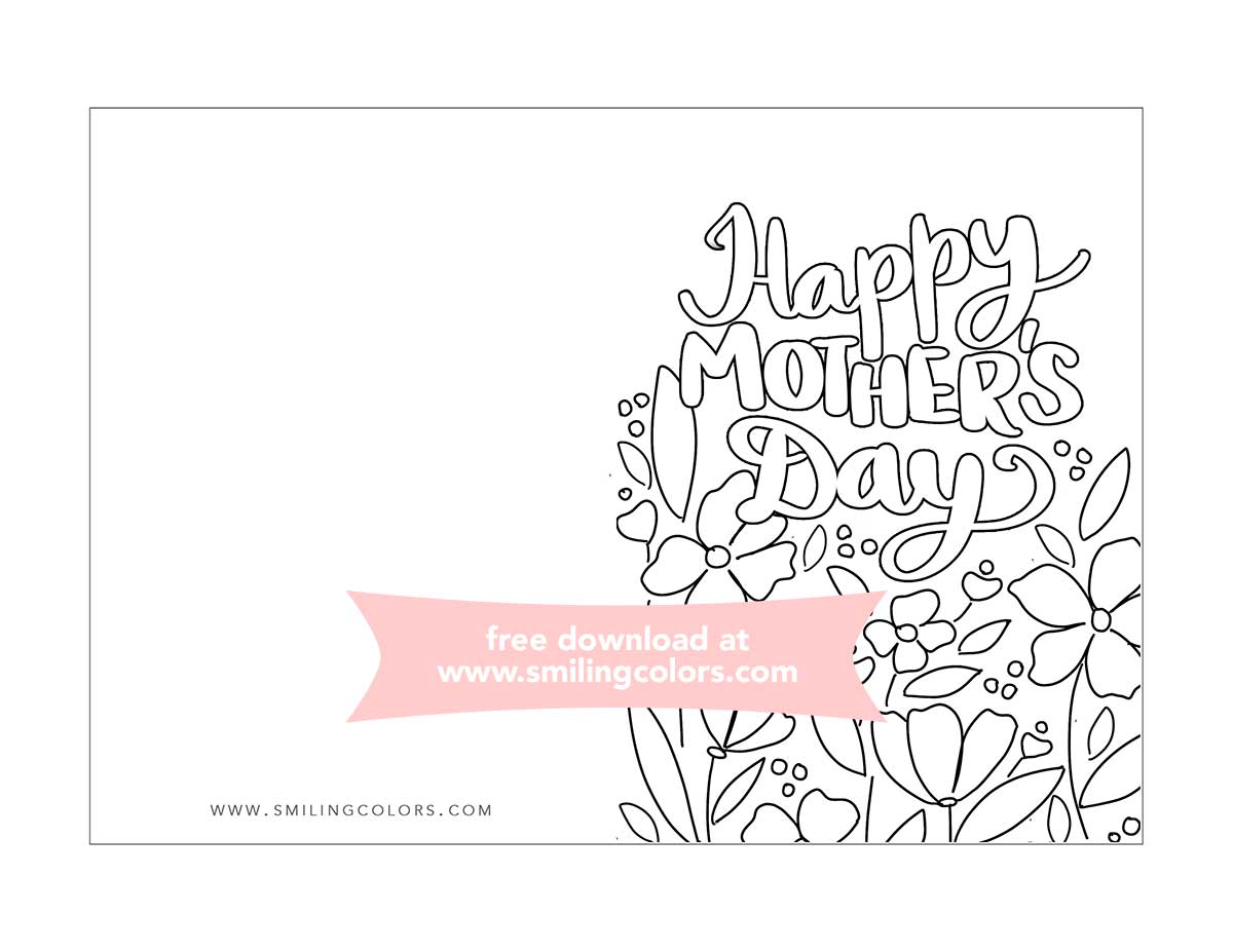 printable-mom-card - Smiling Colors