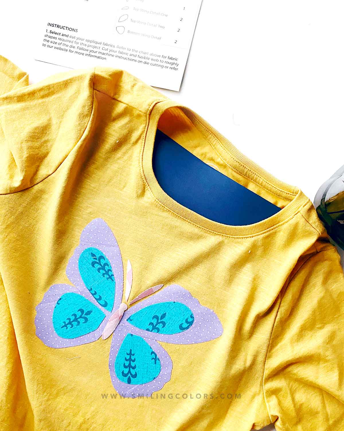 Easy T-shirt makeover with iron-on transfer