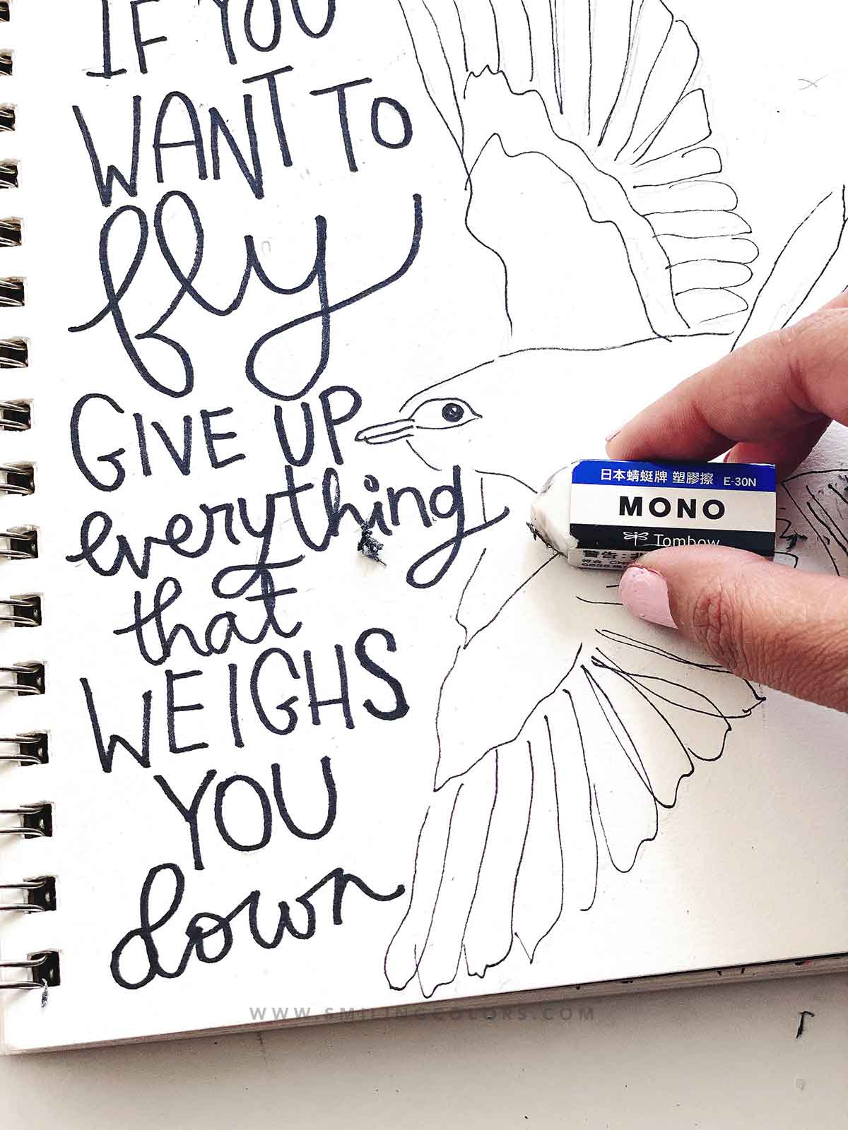 hand lettering quotes