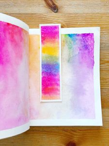 loose airy watercolor rainbow backgrounds