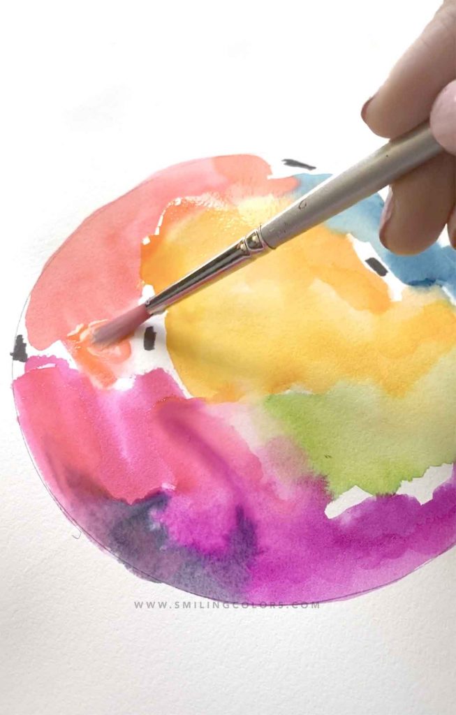 rainbow galaxy tutorial step 3