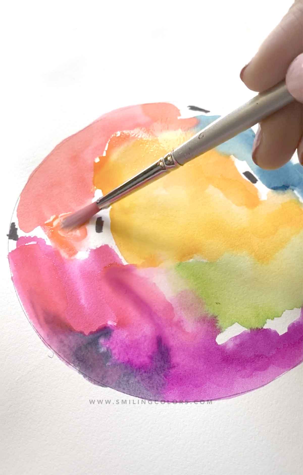 rainbow galaxy tutorial step 3