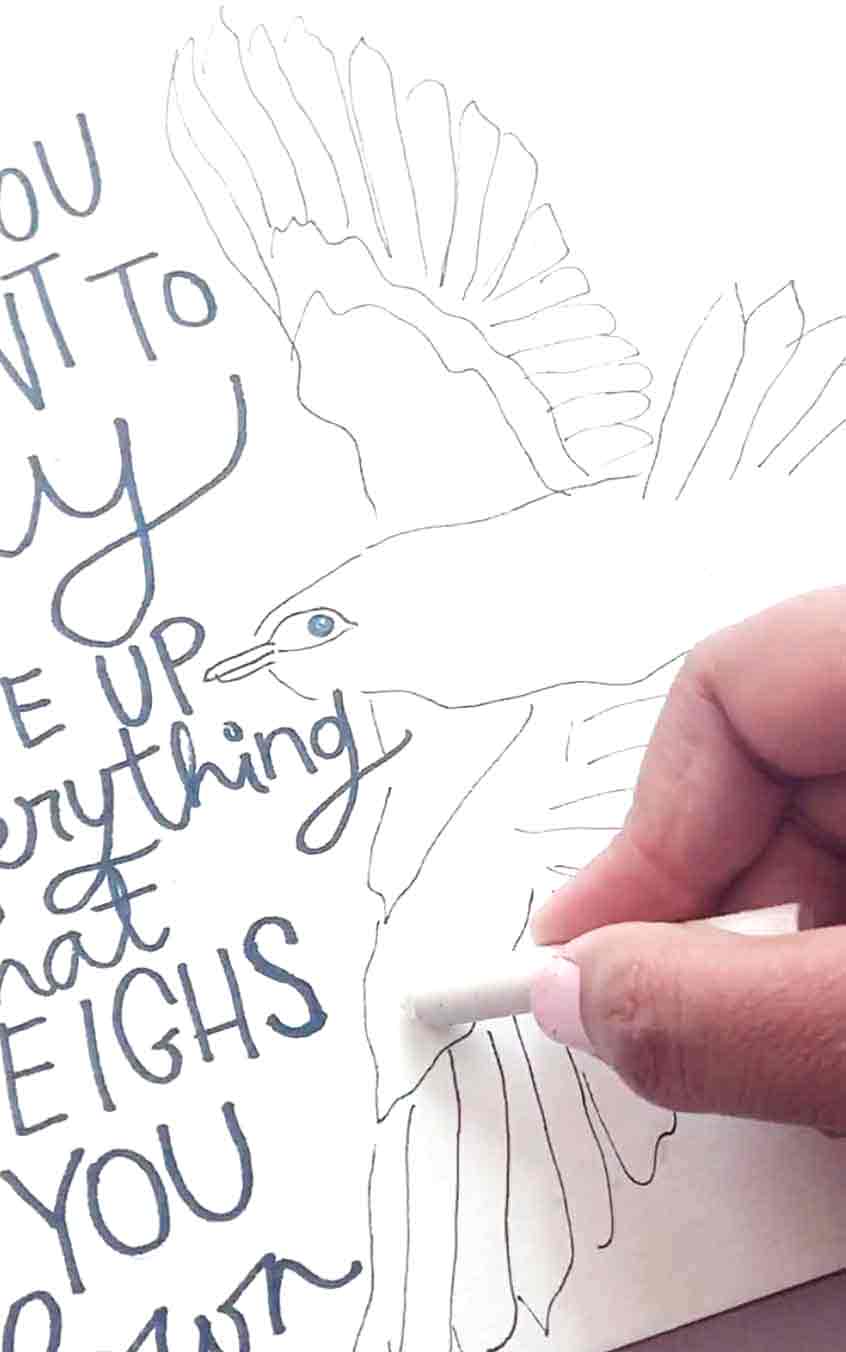white-crayon-watercoloring-bird