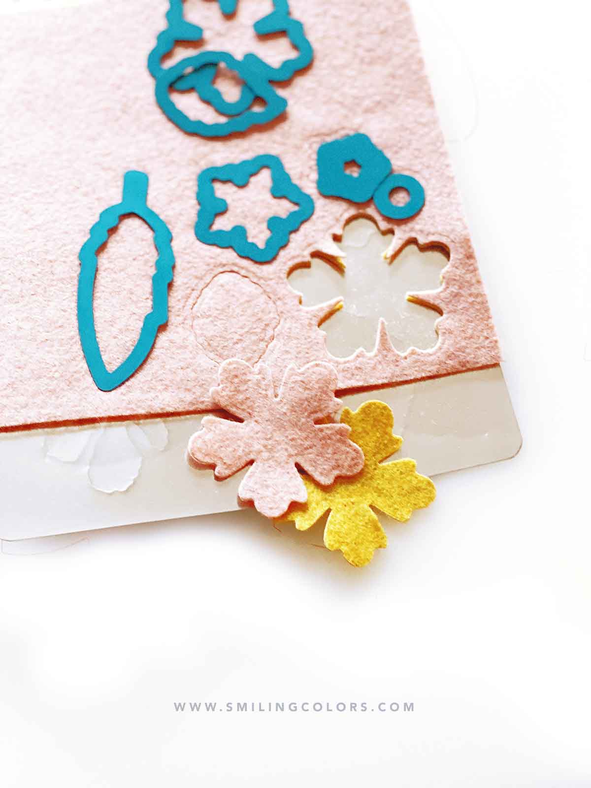 metal shim for felt die cutting