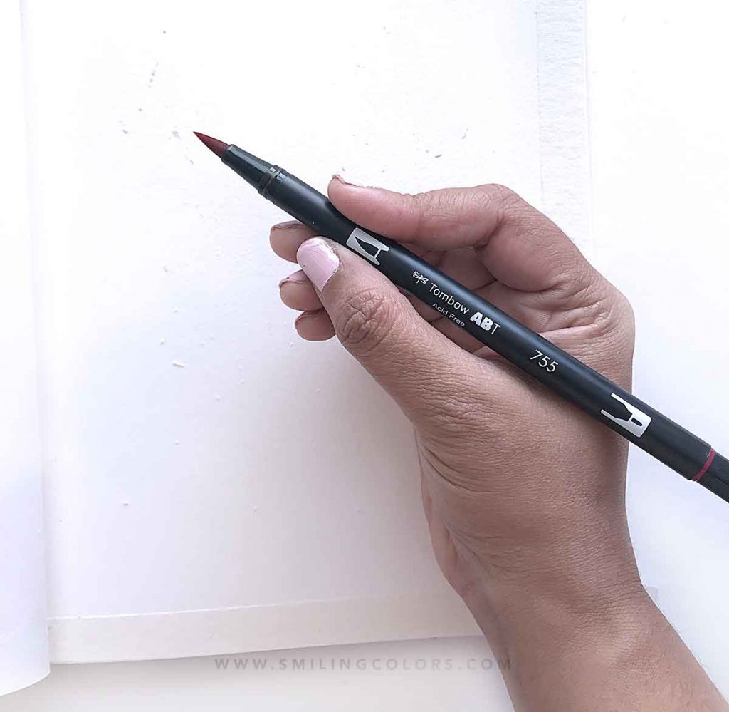 Best Paper For Tombow Brush Pens Smiling Colors